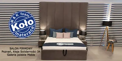 Materace i Łóżka M&K foam Koło